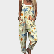 Bequeme Bedruckte Latzhose