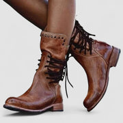 Rachel | Botins Vintage com Atacadores
