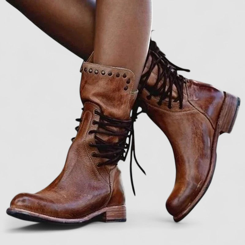 Rachel | Botins Vintage com Atacadores