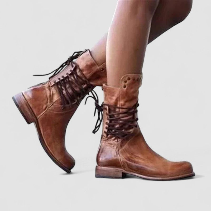 Rachel | Botins Vintage com Atacadores
