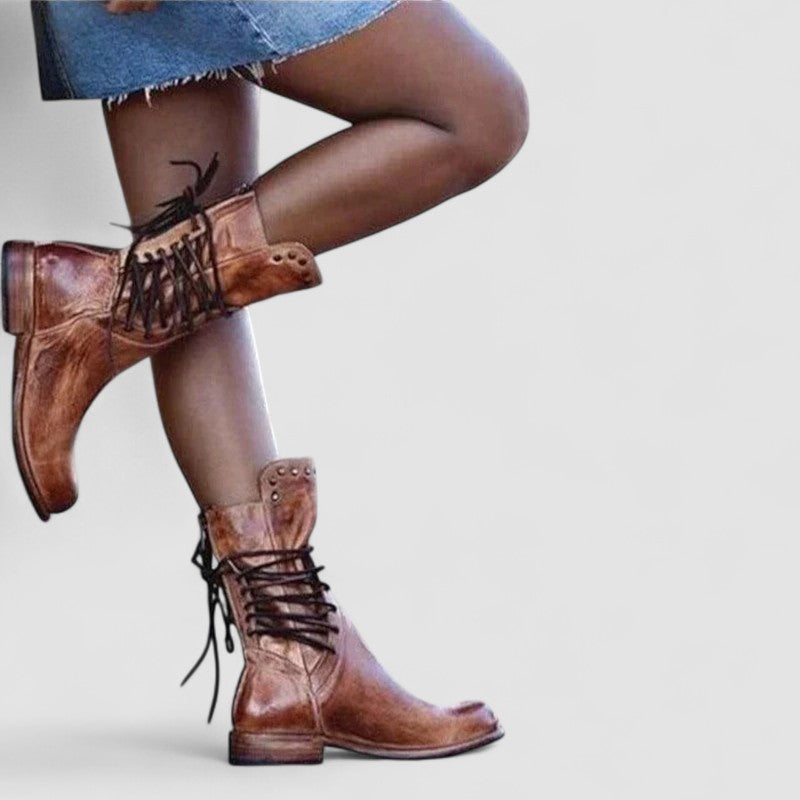 Rachel | Botins Vintage com Atacadores