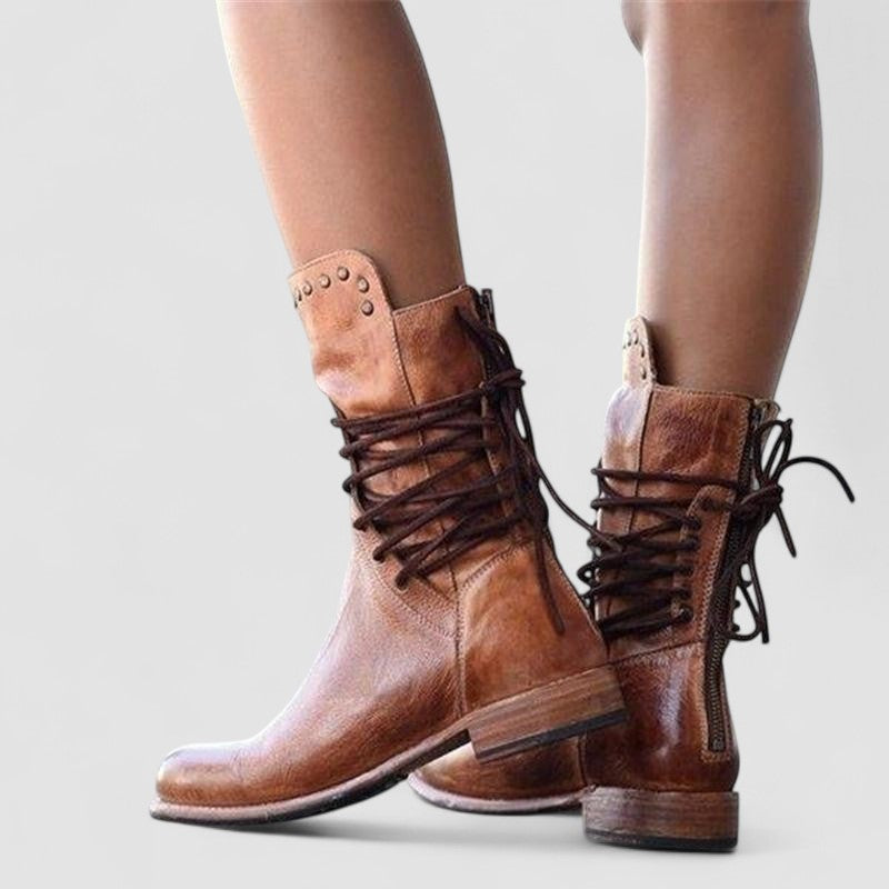 Rachel | Botins Vintage com Atacadores