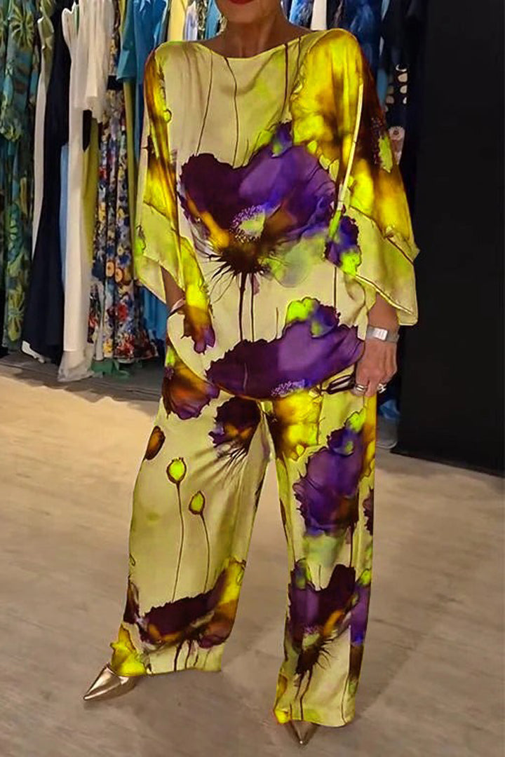 Paisley - Elegantes bedrucktes Set