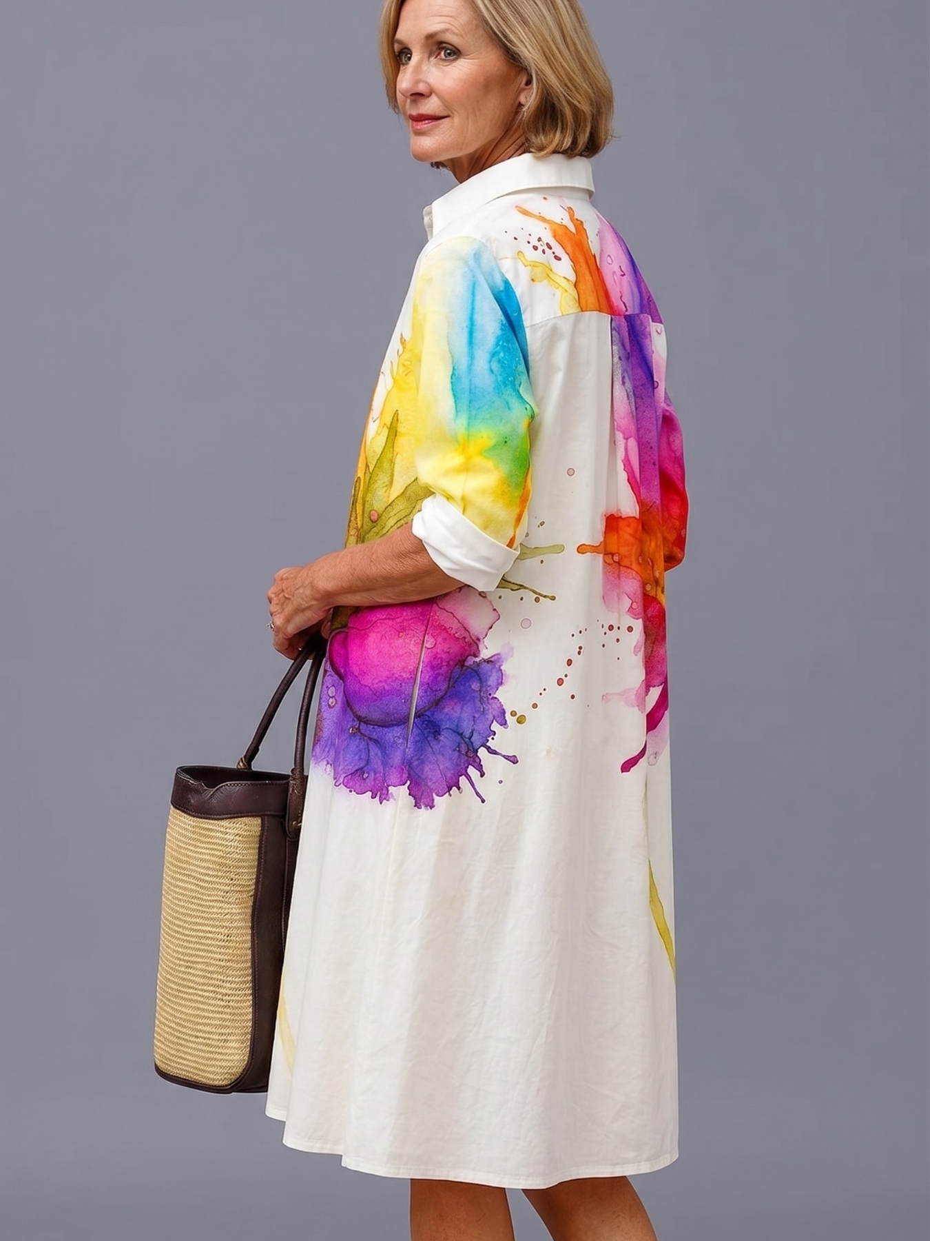 Lydia | Vestido midi cuidado e elegante
