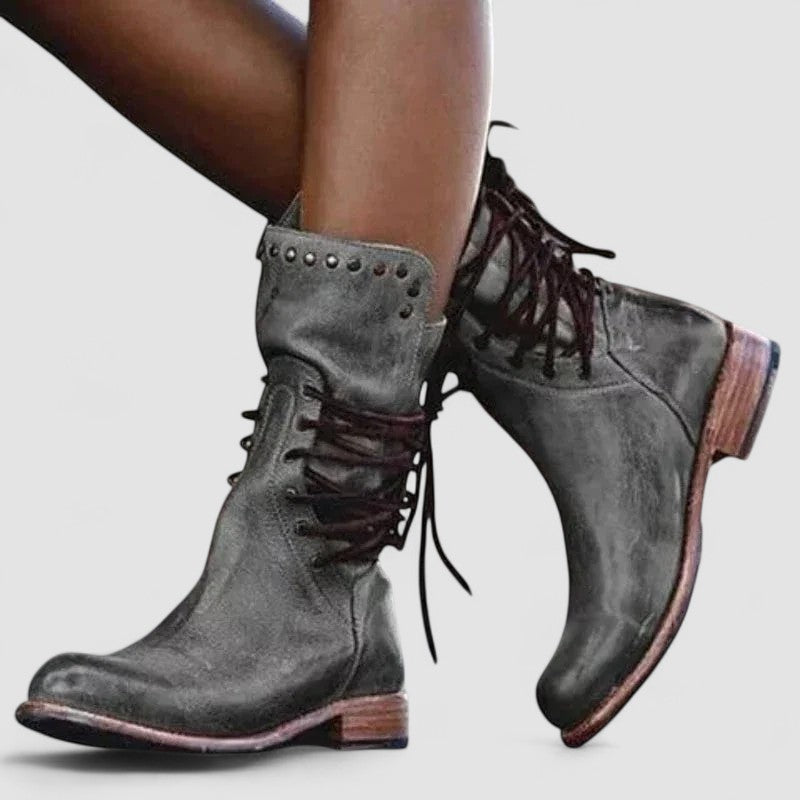 Rachel | Botins Vintage com Atacadores