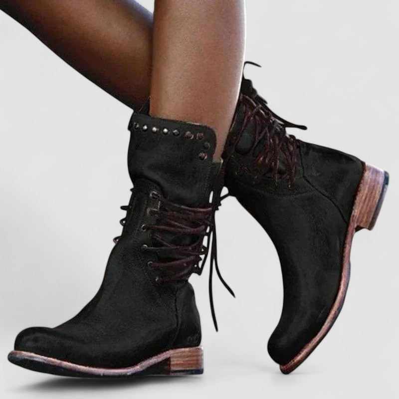 Rachel | Botins Vintage com Atacadores