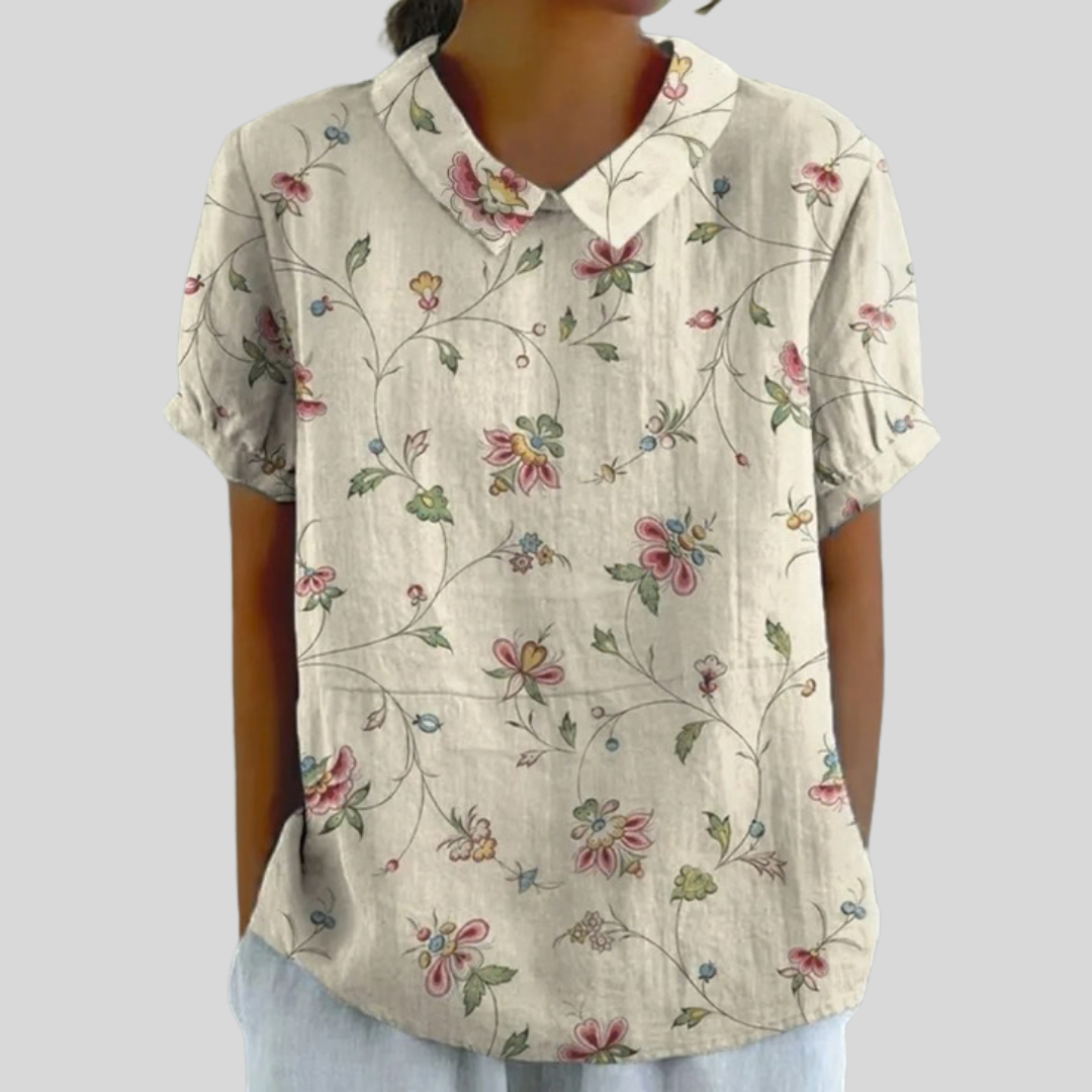 Elegantes Top mit floralem Muster