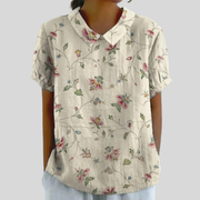 Elegantes Top mit floralem Muster