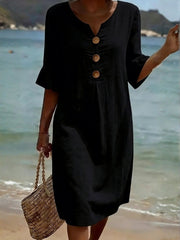 Ilaria | Vestido casual moderno