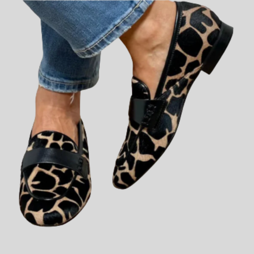 IOLANDA | Mocassins de Forma Simples
