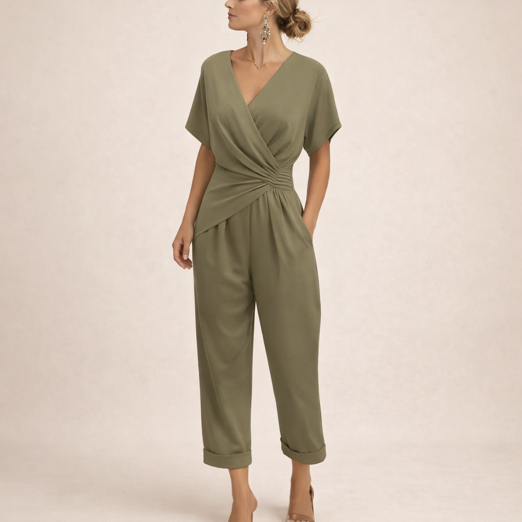 Magda | Eleganter Umschlag-Jumpsuit