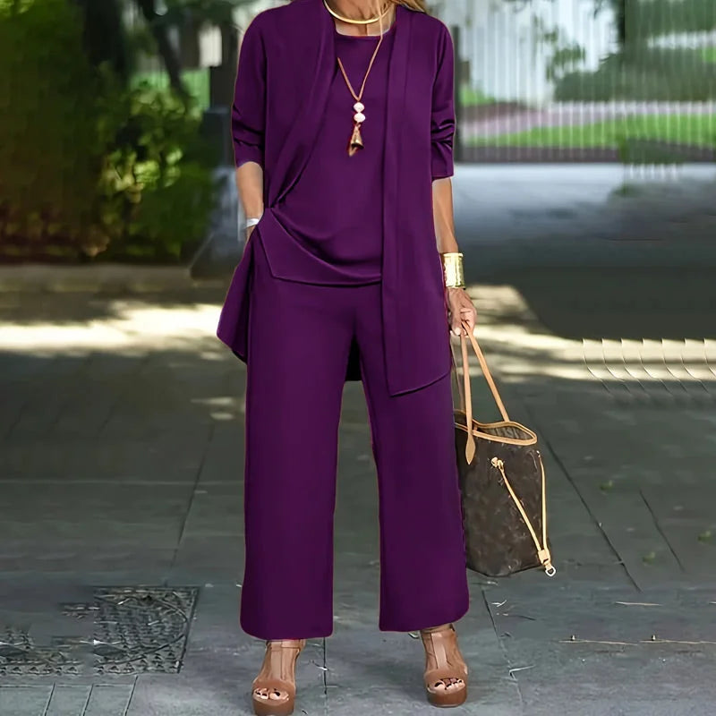 Kaevia™ - 3-teiliges Loose Fit Lounge Set