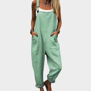 Bequeme Bedruckte Latzhose