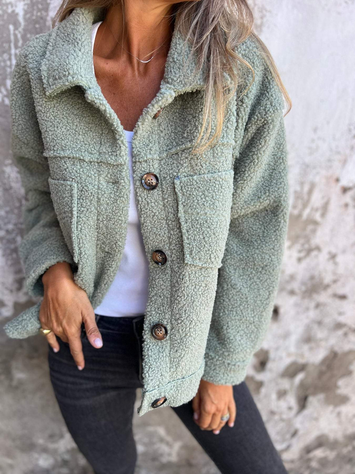 Lola | Casaco Teddy Elegante