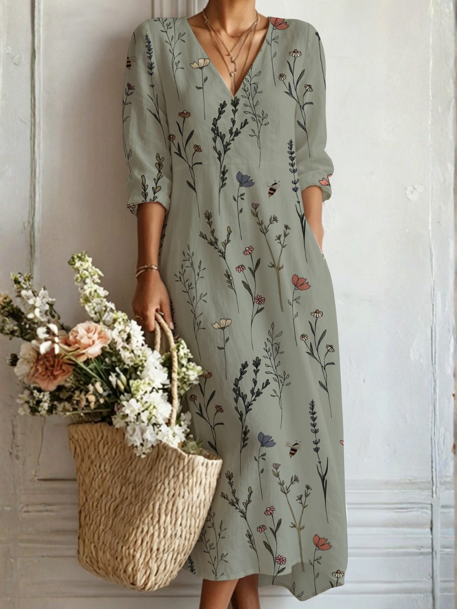 Vestido Comprido Boémio