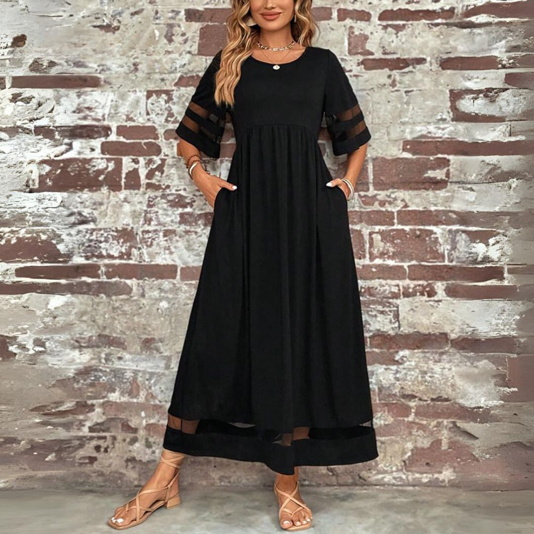 Aubrey™ - Schmeichelndes, bauchfreies Midikleid