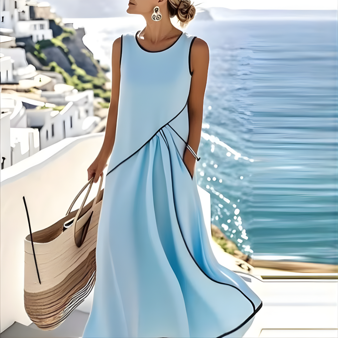 Saige™ Gestreiftes Sommerkleid