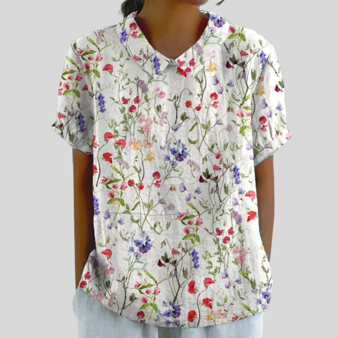 Elegantes Blumentop