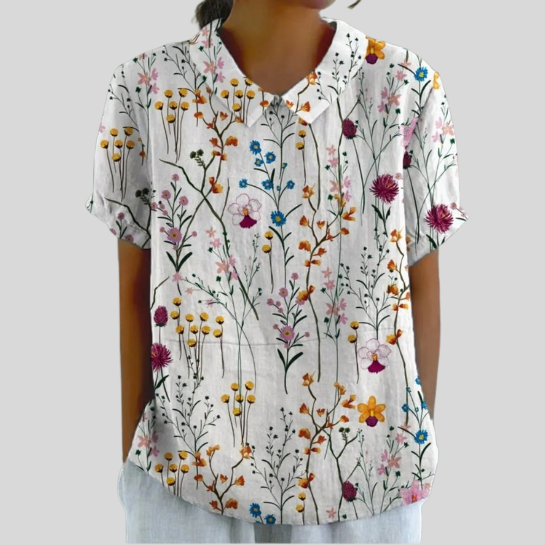 Elegantes Blumentop