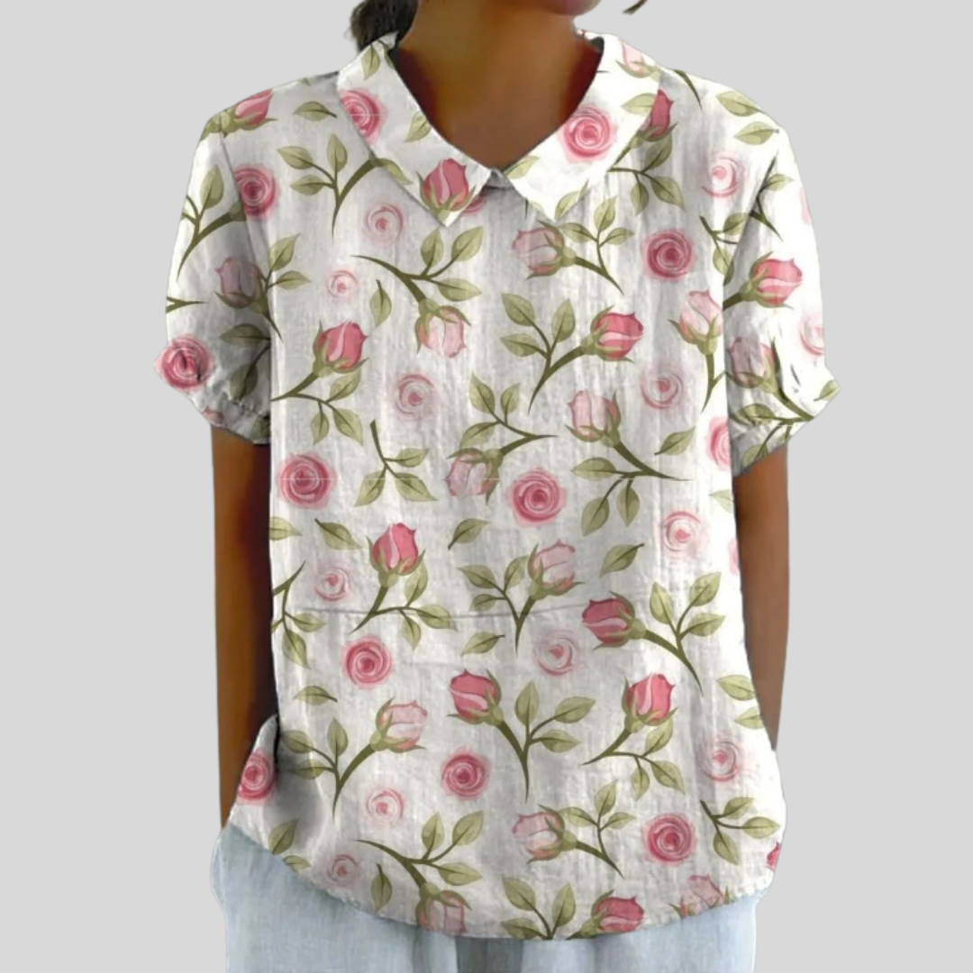 Elegantes Blumentop
