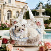 Rose Garden Kitten Kit | Handmade Umhängetasche
