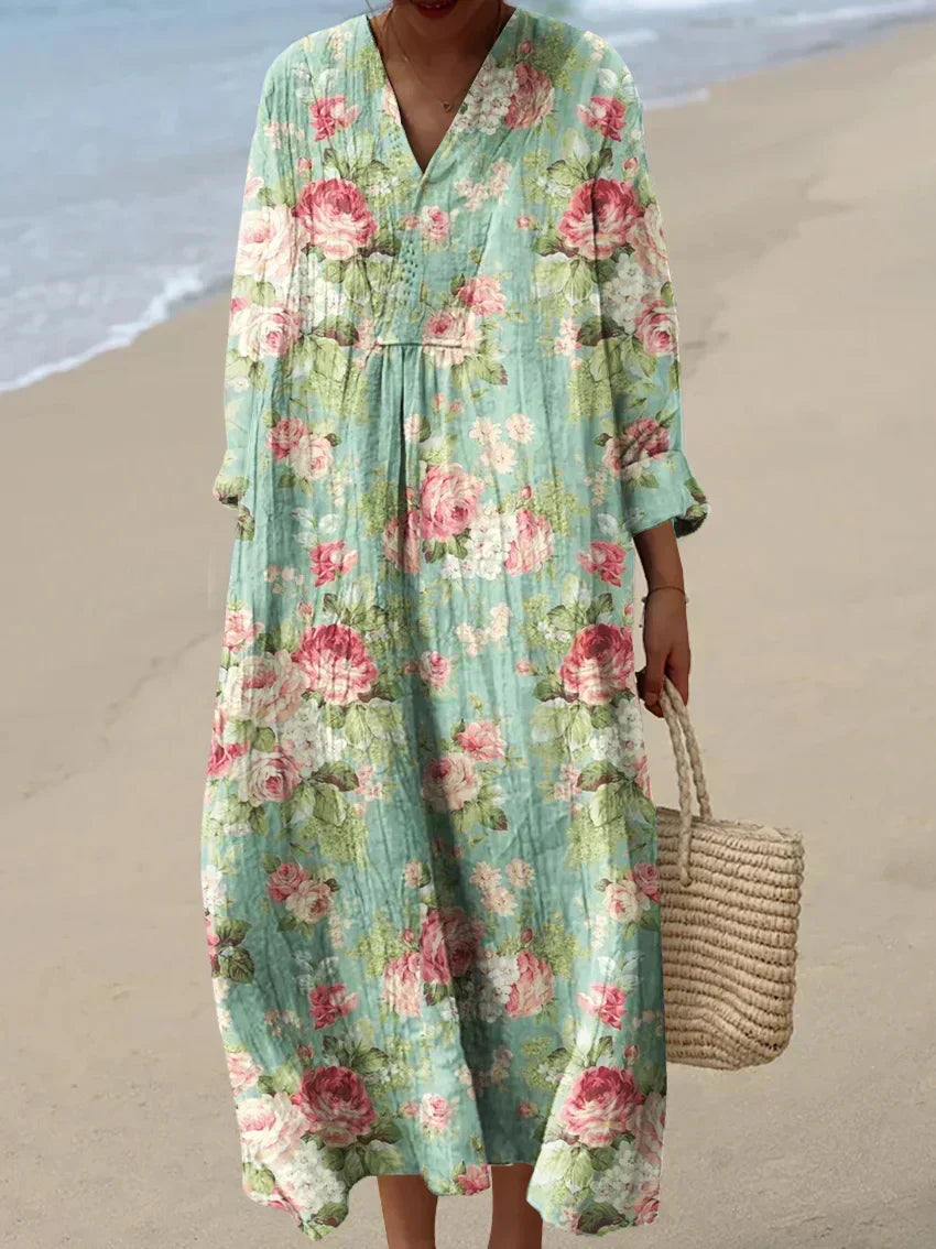 Anne - Gedrucktes Sommerkleid