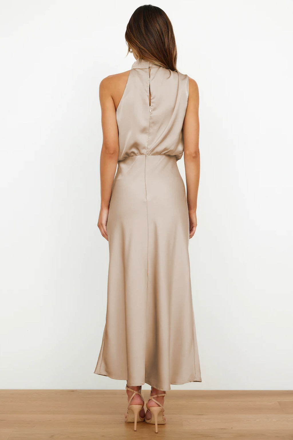 Quentin | Sahara Drapiertes Kleid