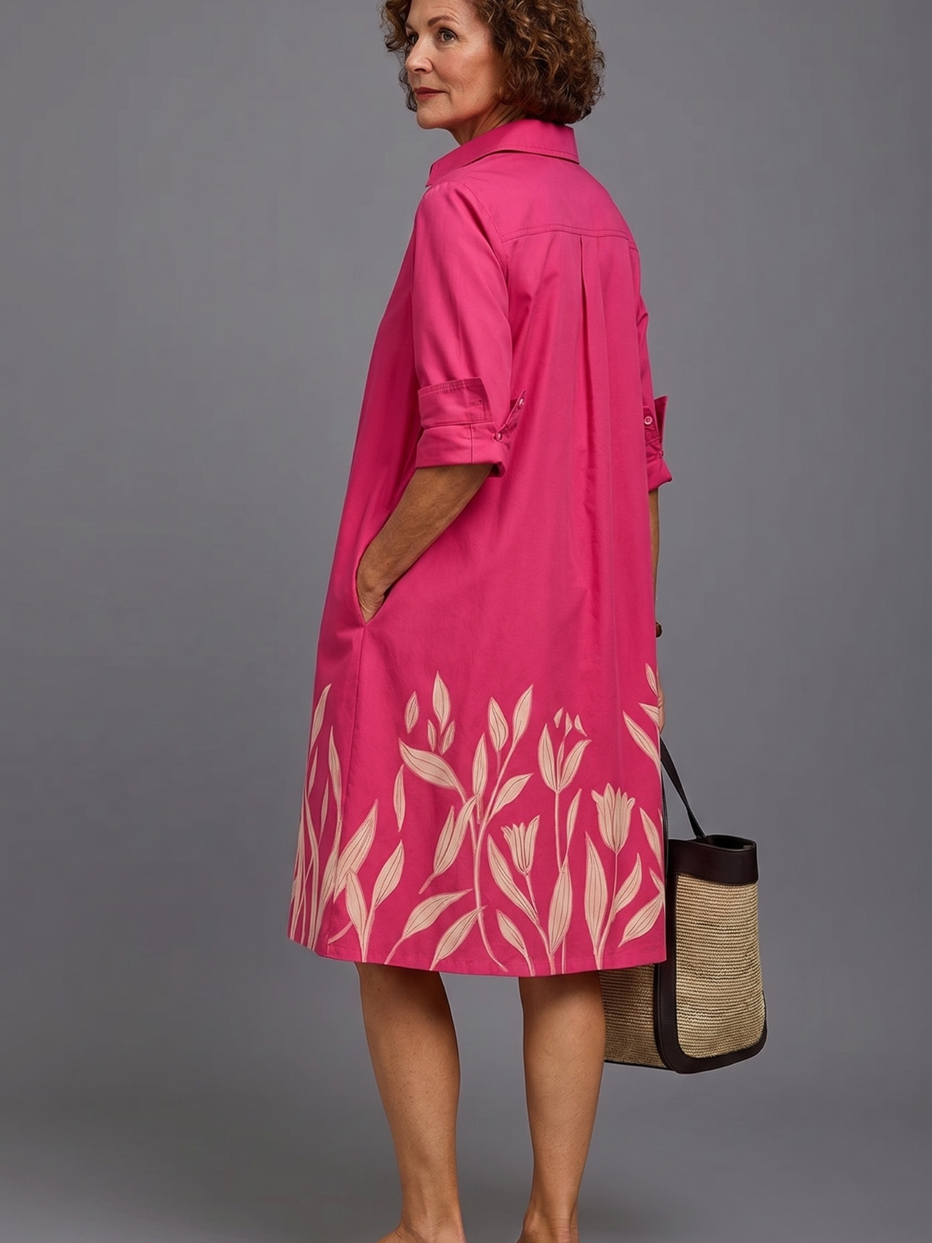 Grace | Vestido midi cuidado e elegante