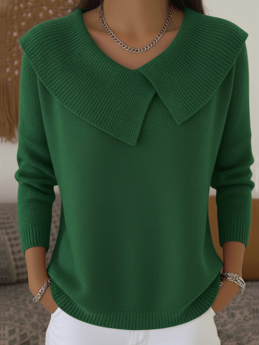 Sunnora™ | Camisola Quente com Gola Suave