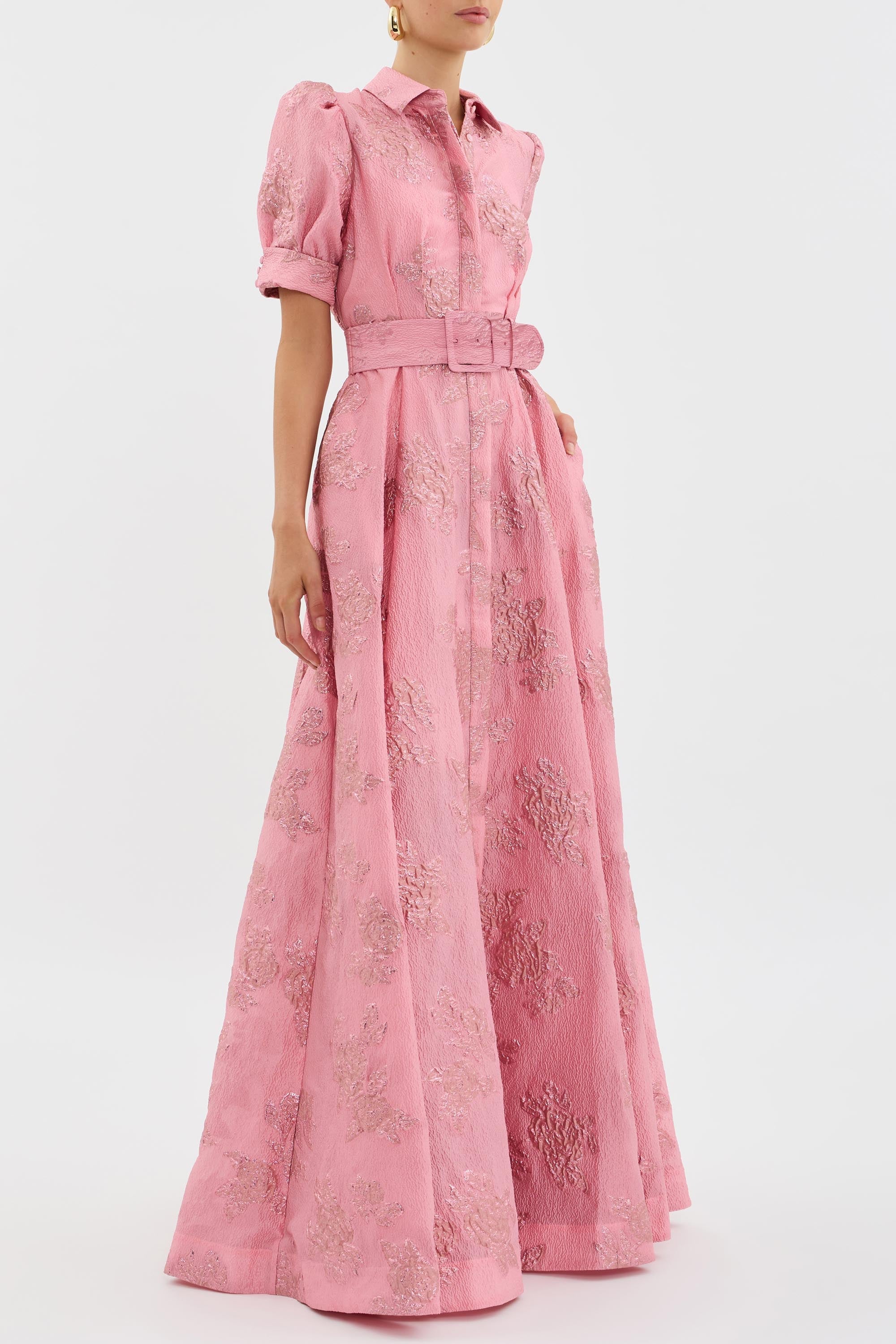 Anabella | Kleid mit kurzen Puffärmeln