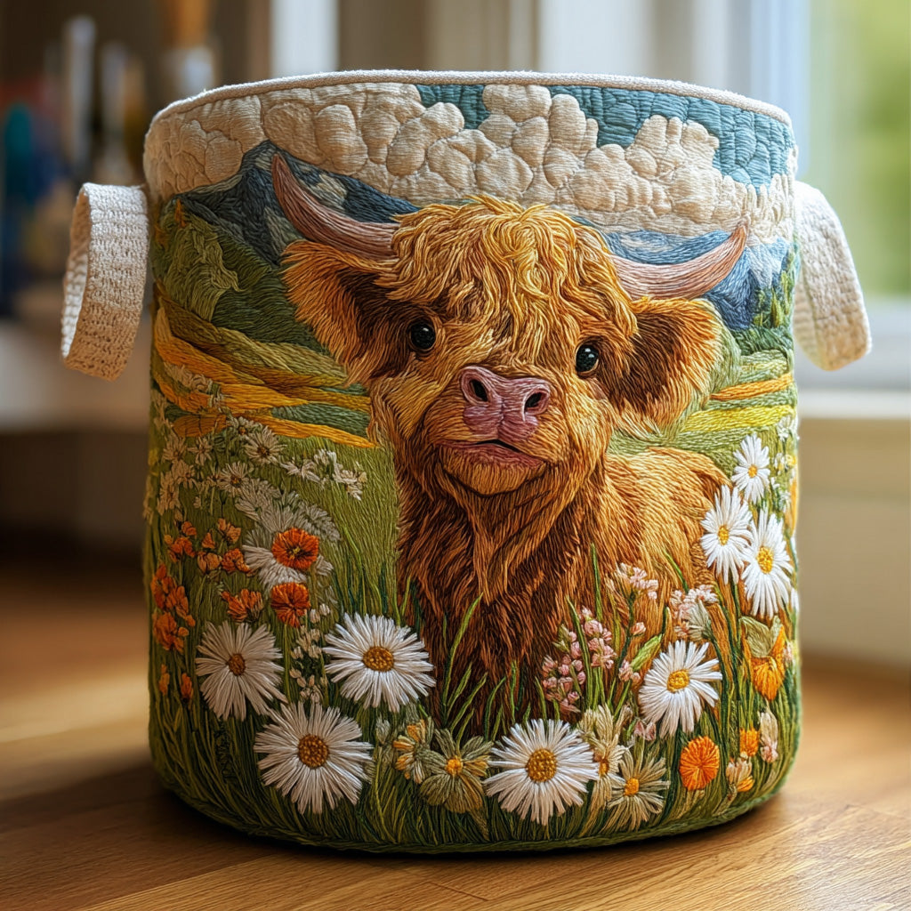 Encanto Highland | Cesto da Roupa Feito à Mão