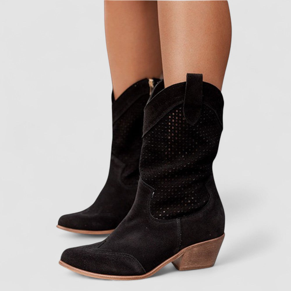 Quinn | Botas Western Perfuradas