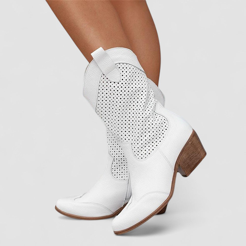 Quinn | Botas Western Perfuradas
