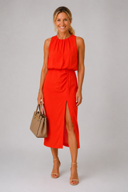 Nicole | Vestido de Verão Elegante com Fenda