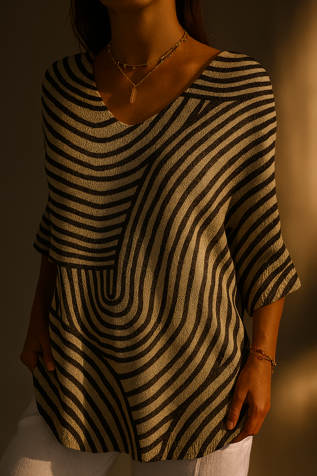 Damen Vintage Bluse