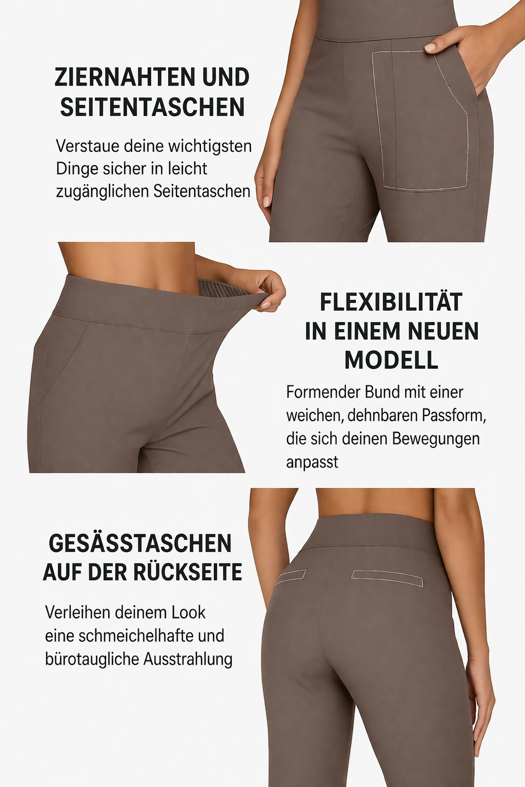 Klara | Calças Stretch Confortáveis para Todas as Mulheres