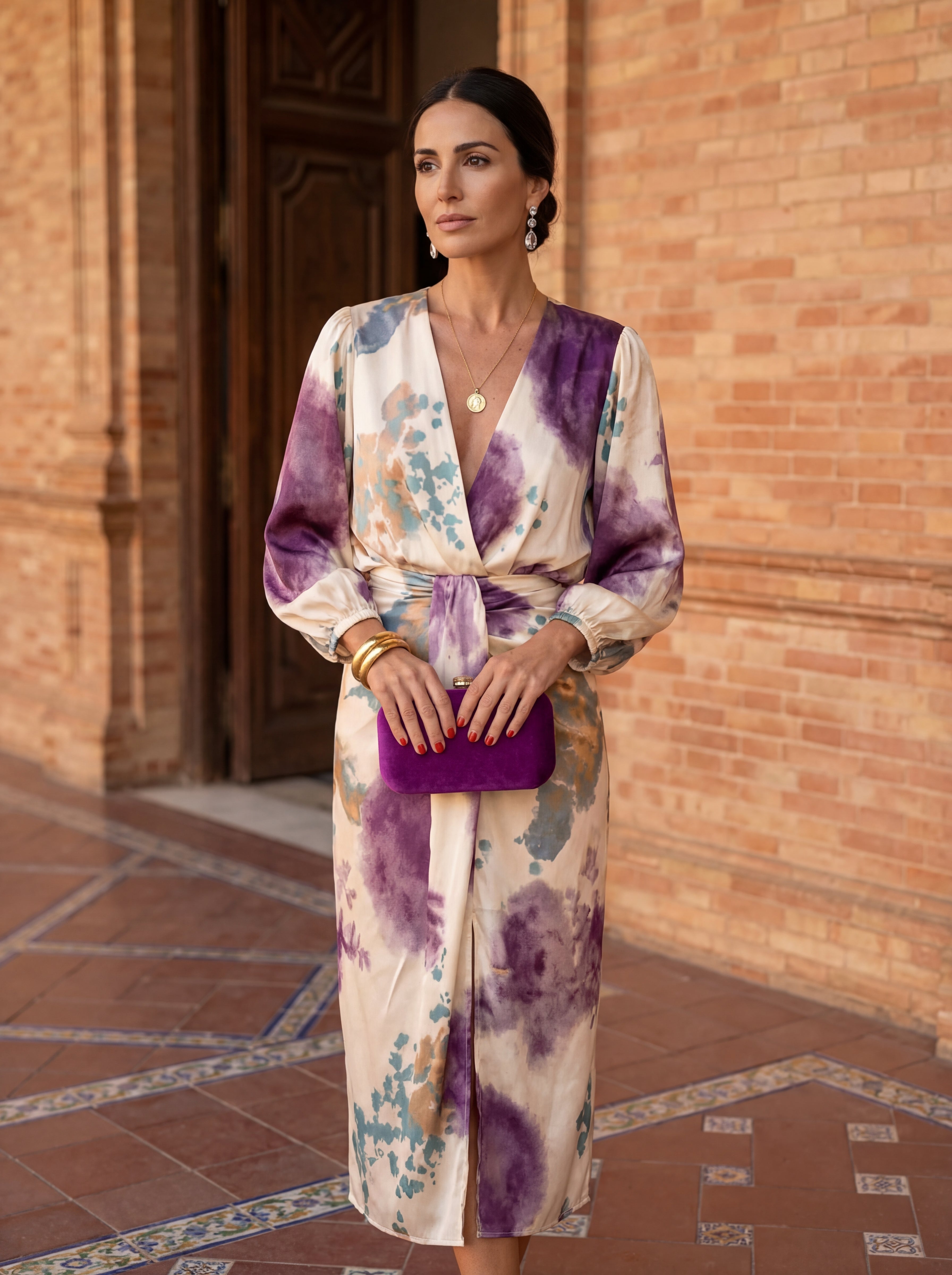 VALERIA™ | Kleid mit V-Ausschnitt