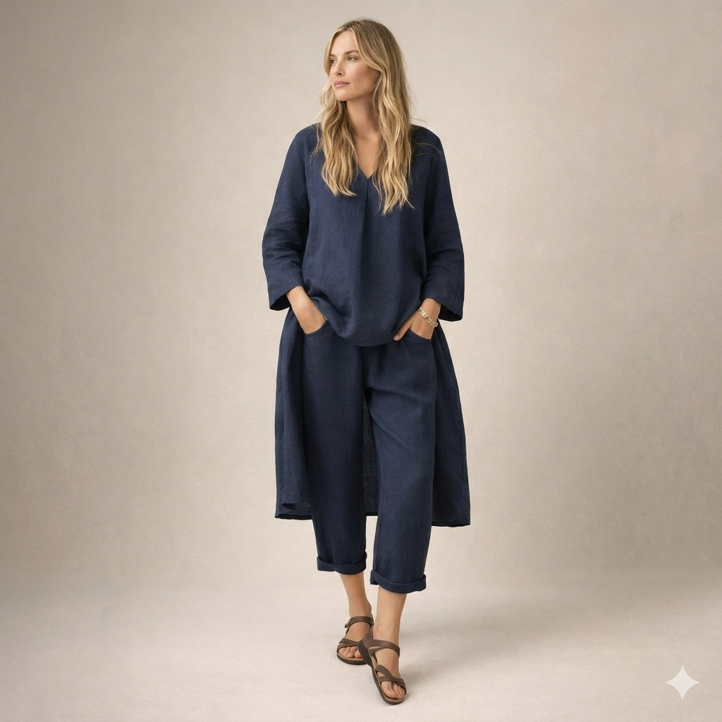 Marianne | Lose Leinen Set
