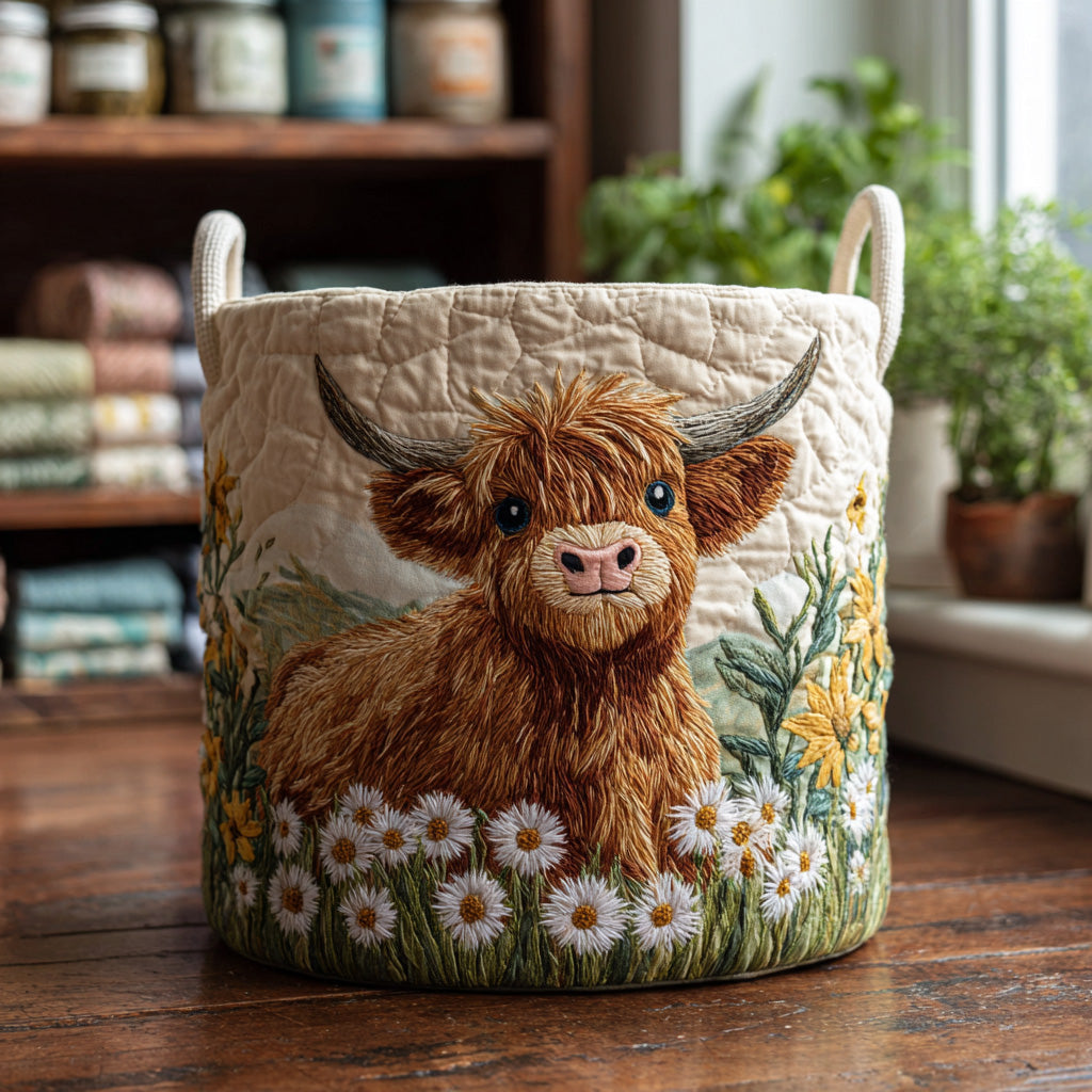 Encanto Highland | Cesto da Roupa Feito à Mão