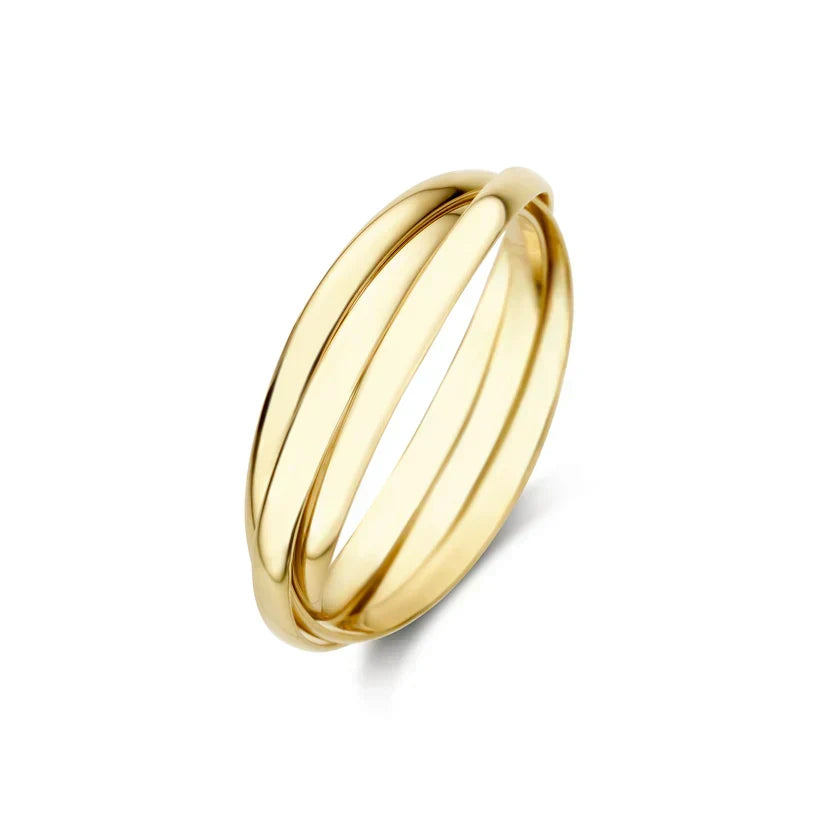 Anel dourado Léna Trielle