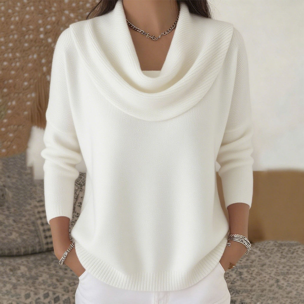 Juliette™ | Camisola de Gola Alta