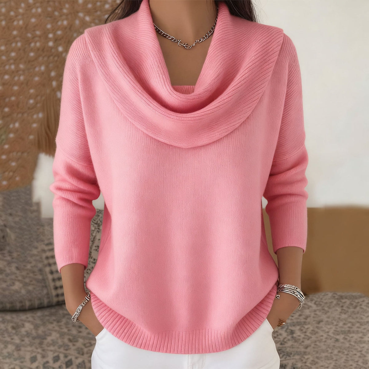 Juliette™ | Camisola de Gola Alta