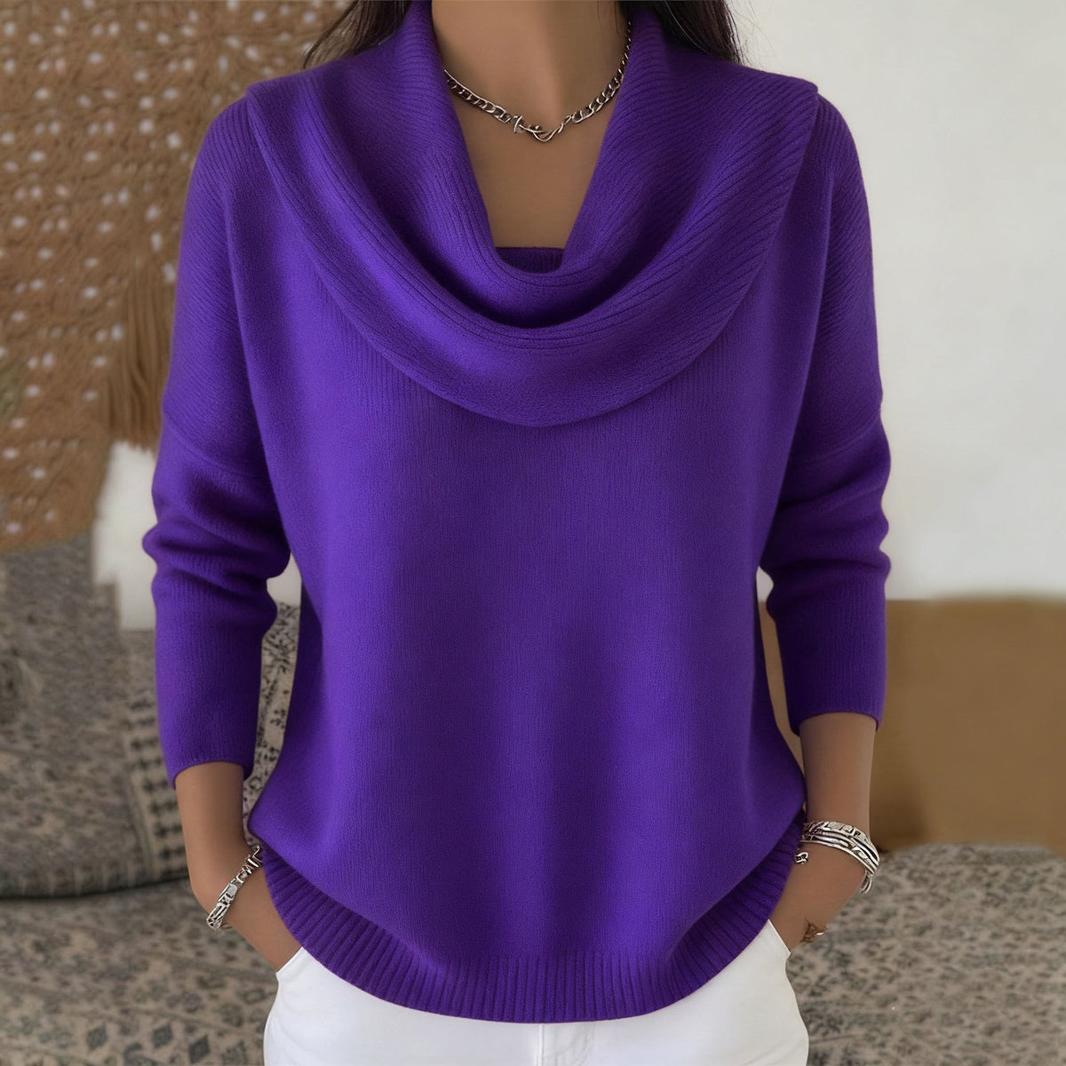 Juliette™ | Camisola de Gola Alta