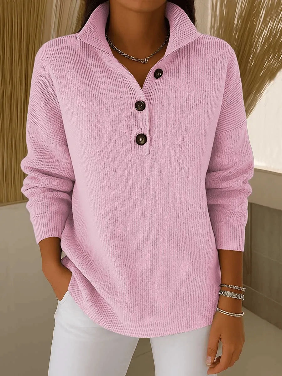 Florence™ | Camisola Polo com Decote em V