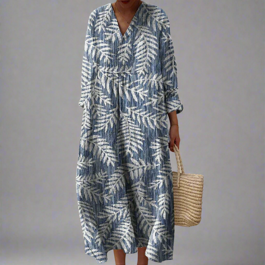 SAVANNAH | ELEGANTES GEOMETRISCHES KLEID