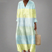 KAITLYN | ELEGANTES GEOMETRISCHES KLEID