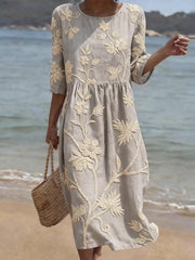 Pierina | Vestido casual com padrão floral