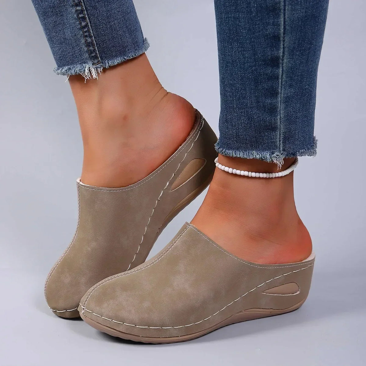Leonor™ | Chinelos ortopédicos quentes para conforto diário