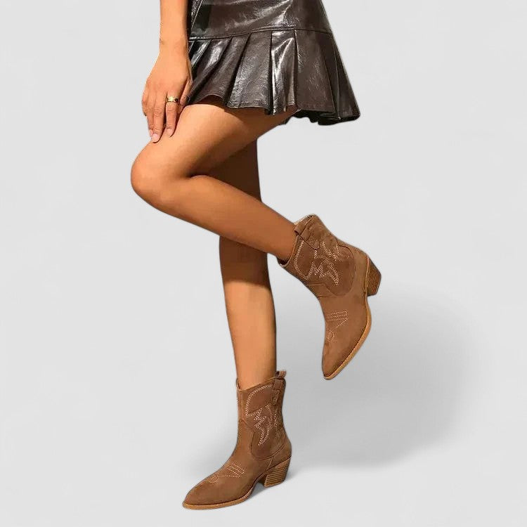 Darcy | Botins Western Bordados