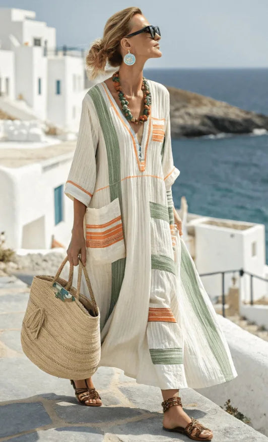 Vera™ Kleid Coastal flow
